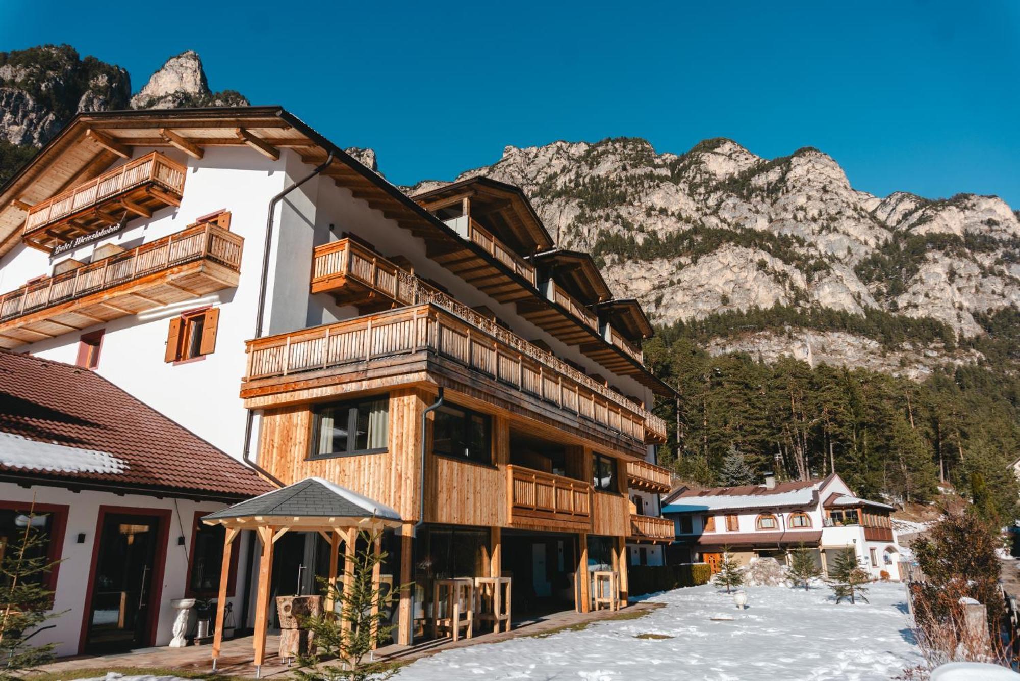 Dolomitenhotel Weisslahnbad Тирес Екстериор снимка